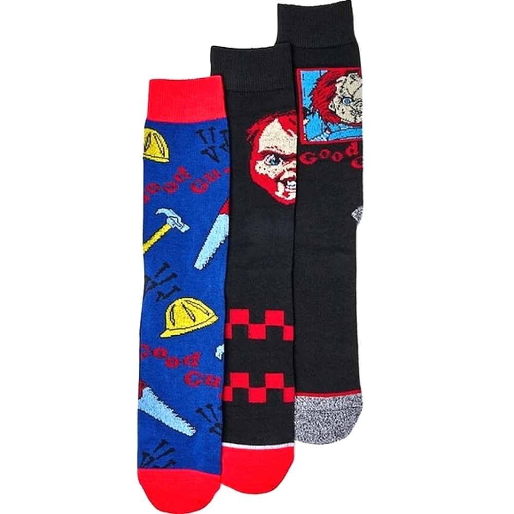 Chucky 3 pack socks